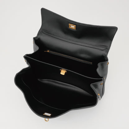 B-08　RWG　ブラック（金具ゴールド）　ワイド