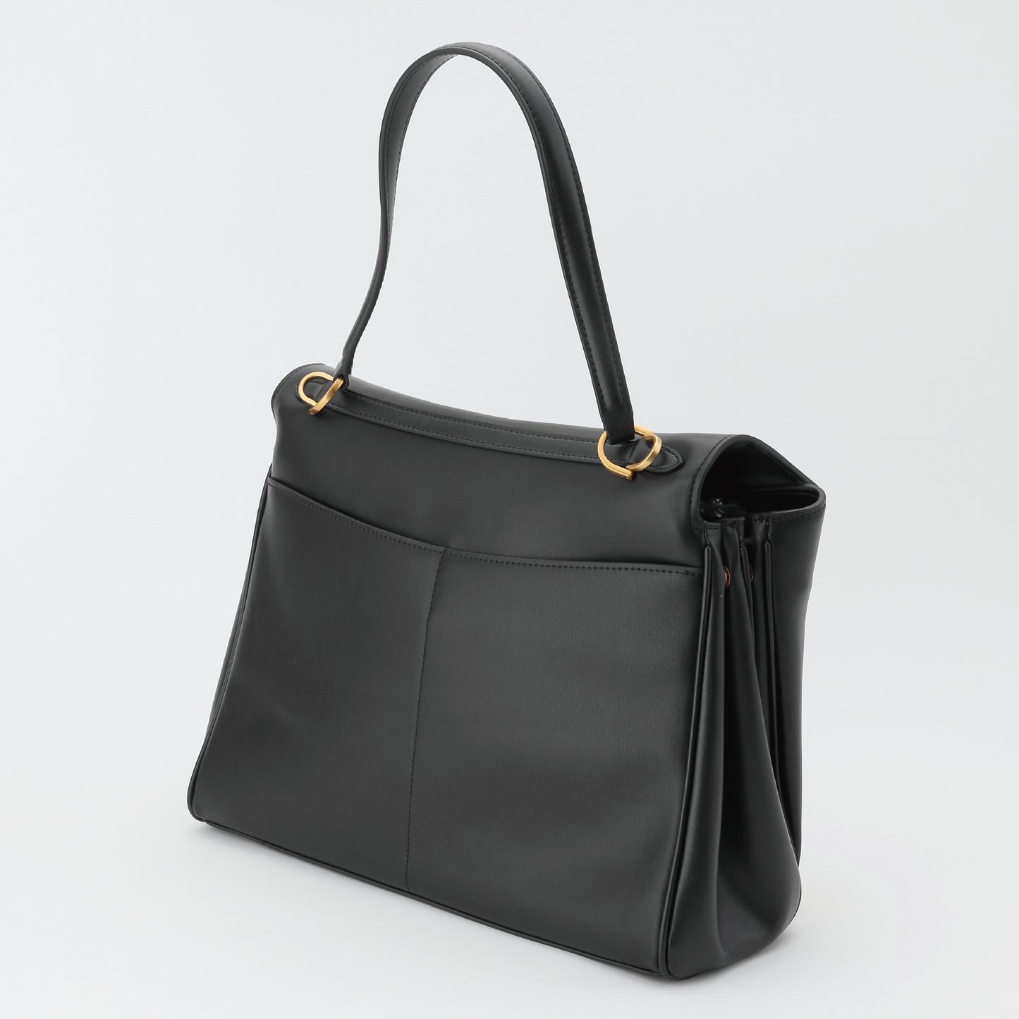 B-08　RWG　ブラック（金具ゴールド）　ワイド