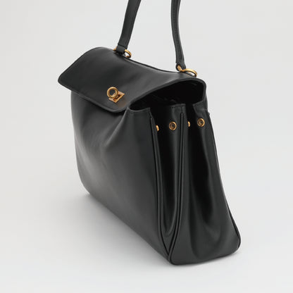 B-08　RWG　ブラック（金具ゴールド）　ワイド