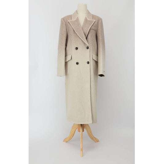 C-02　コート　アイボリーグラデーション