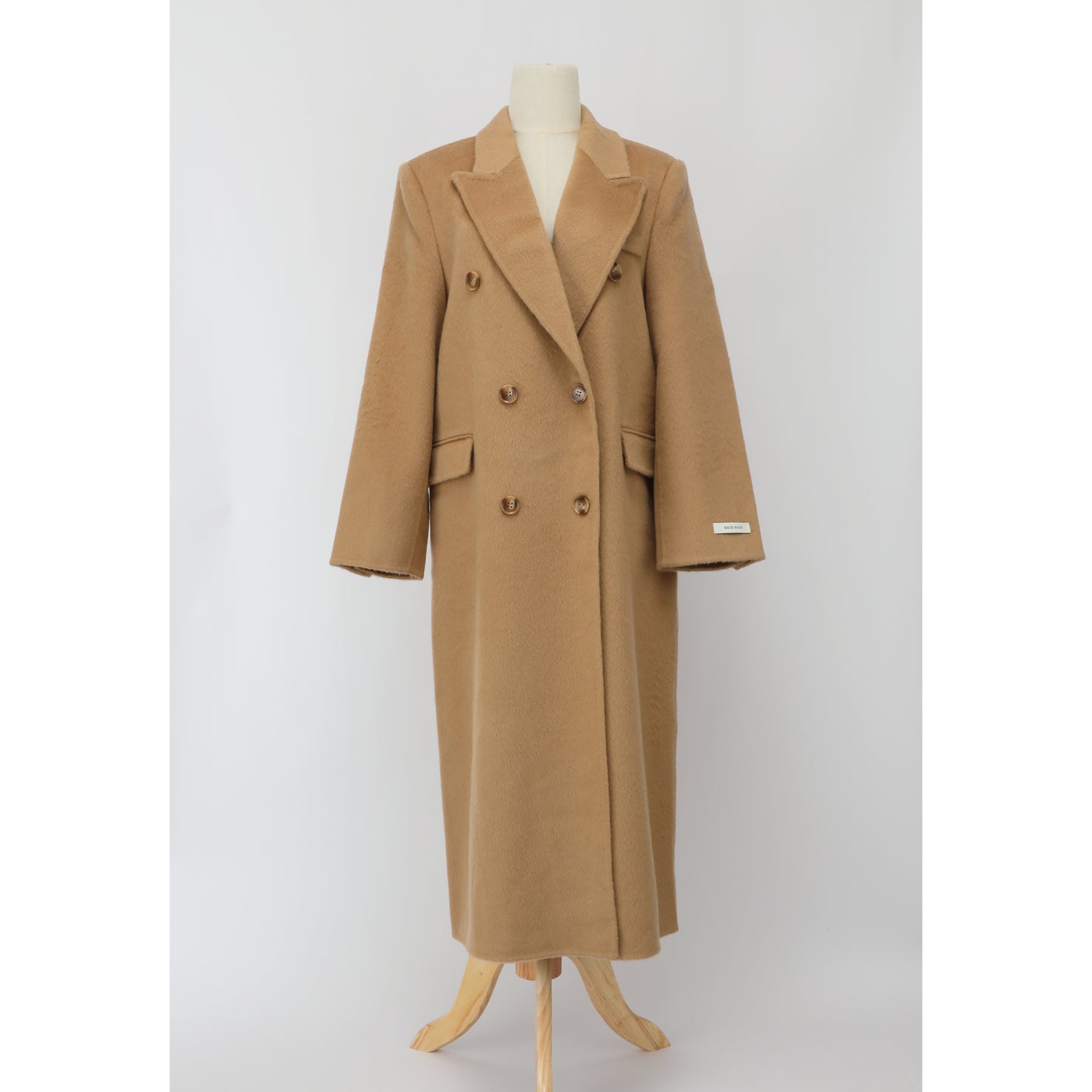 C-06　コート　キャメル　ロングコート