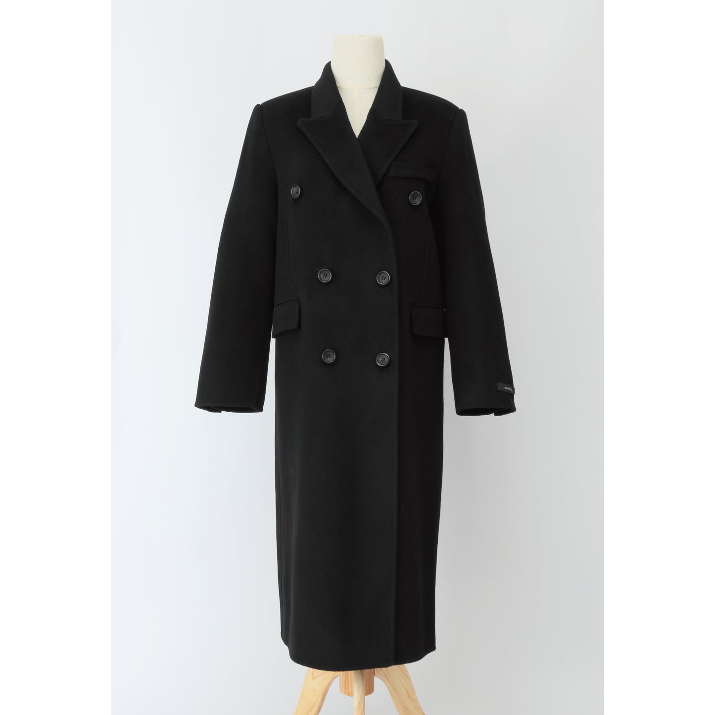 C-07　コート　ブラック　ロングコート