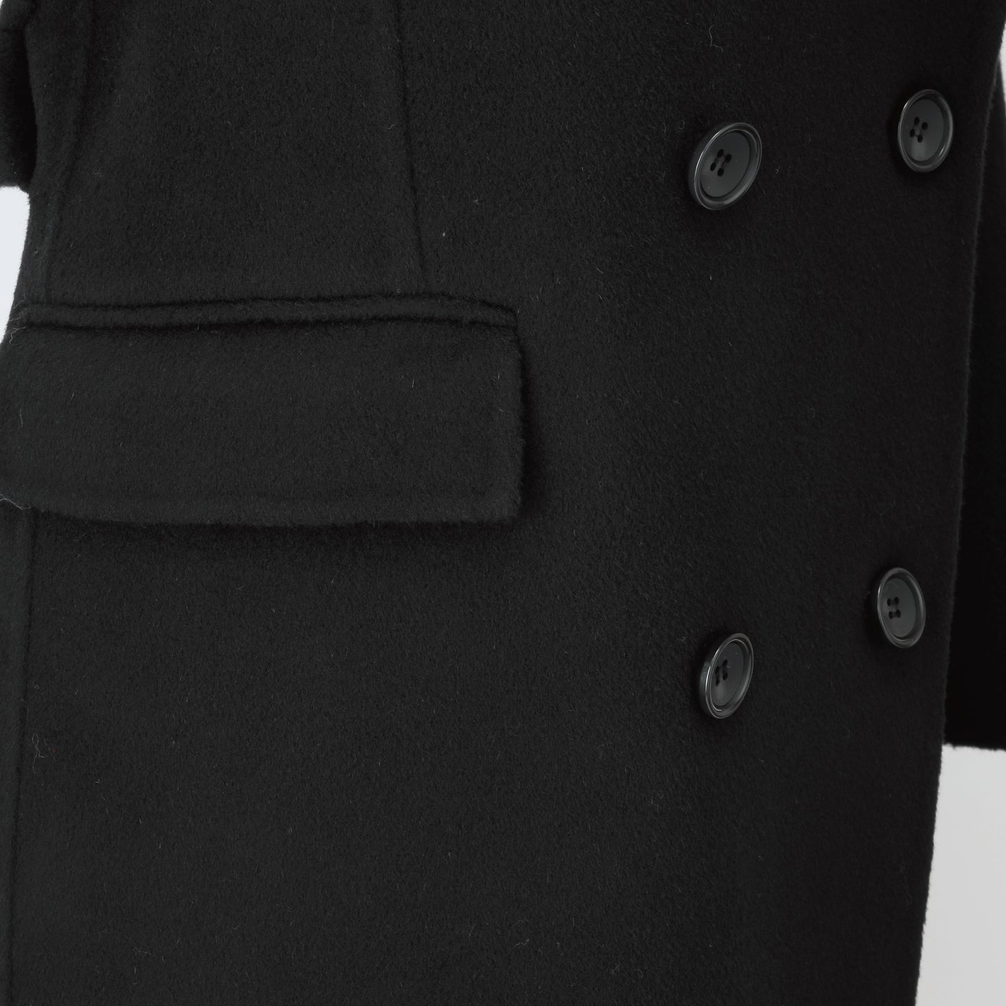 C-07　コート　ブラック　ロングコート