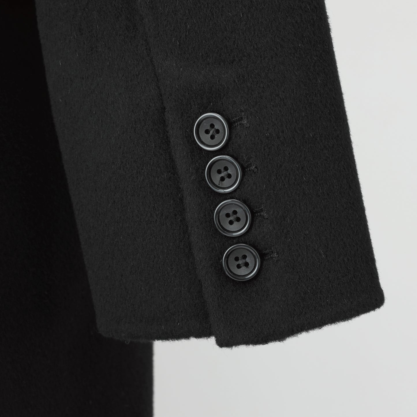 C-07　コート　ブラック　ロングコート