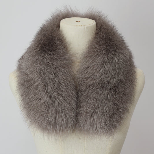 S-06　ファースカーフ　ブラウン