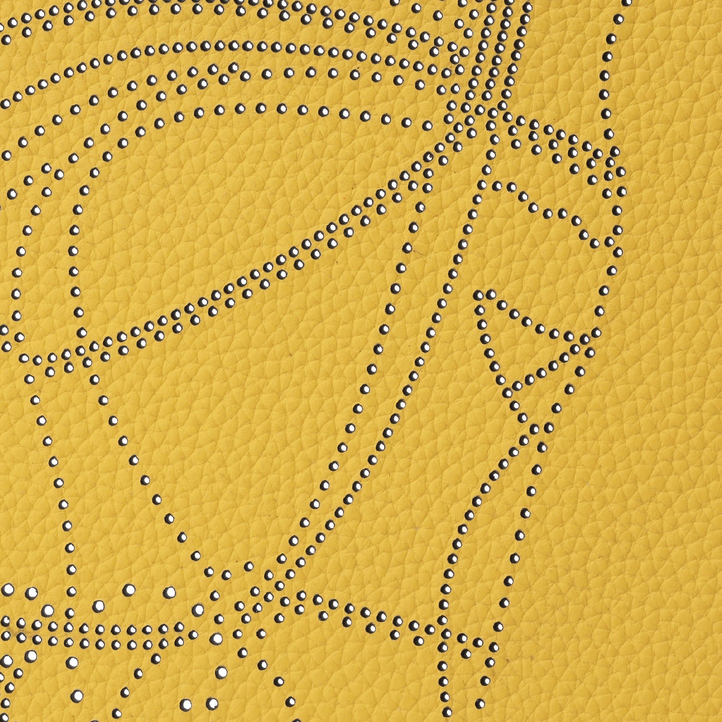 T-03　アクセサリートレイ（馬柄）　パンチング　ゴールド　中皿